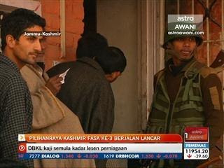 Pilihan raya Kashmir fasa ke-3 berjalan lancar