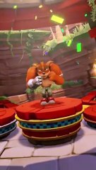 Download Video: Crash Team Racing Nitro Fueled - Crunch’s Victory Podium Animation