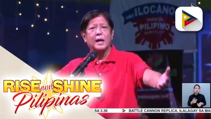 Kampo ni presidential candidate Bongbong Marcos, dumepensa sa ulat na pag-iwas umano ni BBM sa pakikipagkamay sa publiko; Iba pang kandidato, puspusan ang pag-iikot sa iba’t-ibang bahagi ng bansa para mangampanya