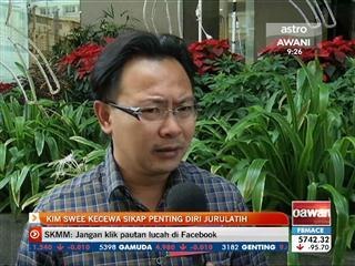 Kim Swee kecewa sikap penting diri jurulatih