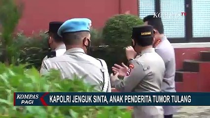 Скачать видео: Kapolri Jenderal Listyo Sigit Jenguk Sinta Penderita Tumor Tulang yang Ingin Jadi Polwan