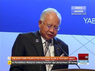 PM seru asm pelan atasi bencana alam & penyakit maut