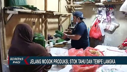 Mogok Kerja, Perajin Tempe Tahu di Johar Baru Hentikan Produksi