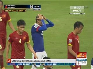 Malaysia tewas 1-2 kepada Vietnam
