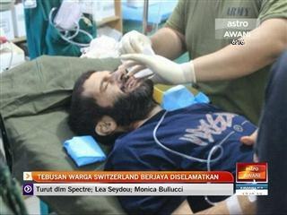 Tebusan warga Switzerland berjaya diselamatkan