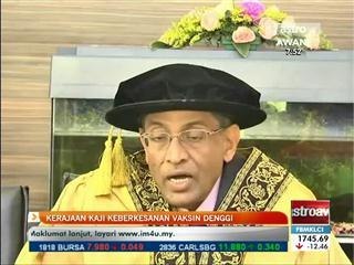 Kerajaan kaji keberkesanan vaksin denggi