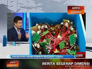 Jualan atas talian semakin mendapat tempat