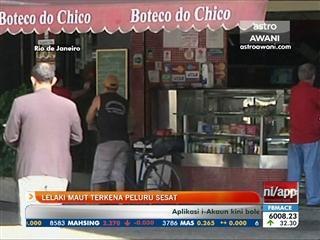 Lelaki maut terkena peluru sesat