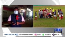 Futbolista sufre paro respiratorio en pleno partido de la Liga de Ascenso de Honduras