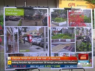 'River of Life' kini siap 14 peratus