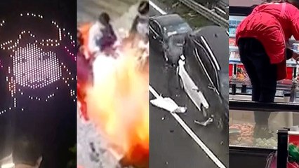 Trending in China: Eileen Gu’s Olympic gold celebrated by drones