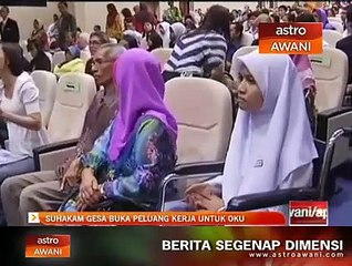 SUHAKAM gesa buka peluang kerja untuk OKU
