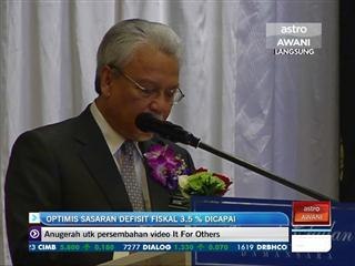 Optimis sasaran defisit fiskal 3.5 % dicapai