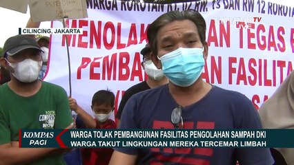Tolak Pembangunan FPSA, Warga Perumahan Rorotan Kirana Legacy Gelar Demo
