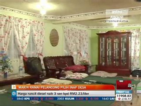 Makin ramai pelancong pilih inap desa