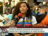Alcaldía de Guaicapuro rindió honores a los atletas que participaron en los Juegos Deportivos Nacionales