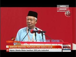 Barisan Nasional perlukan undi semua kaum