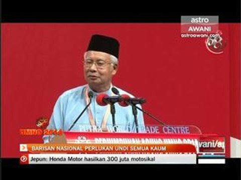 Barisan Nasional perlukan undi semua kaum
