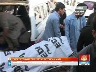 Empat pegawai perubatan ditembak mati