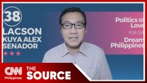 Senatorial candidate Alex Lacson | The Source