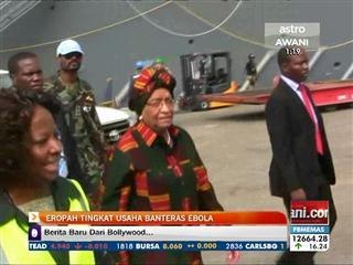 Eropah tingkat usaha banteras Ebola