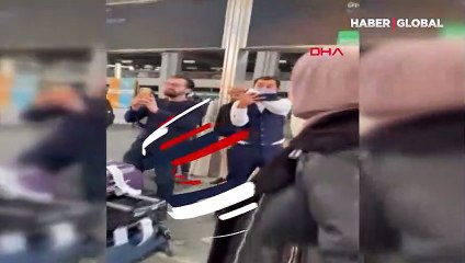 Suriyeli kardeşler 6 yıl sonra İstanbul Havalimanı'da buluştu