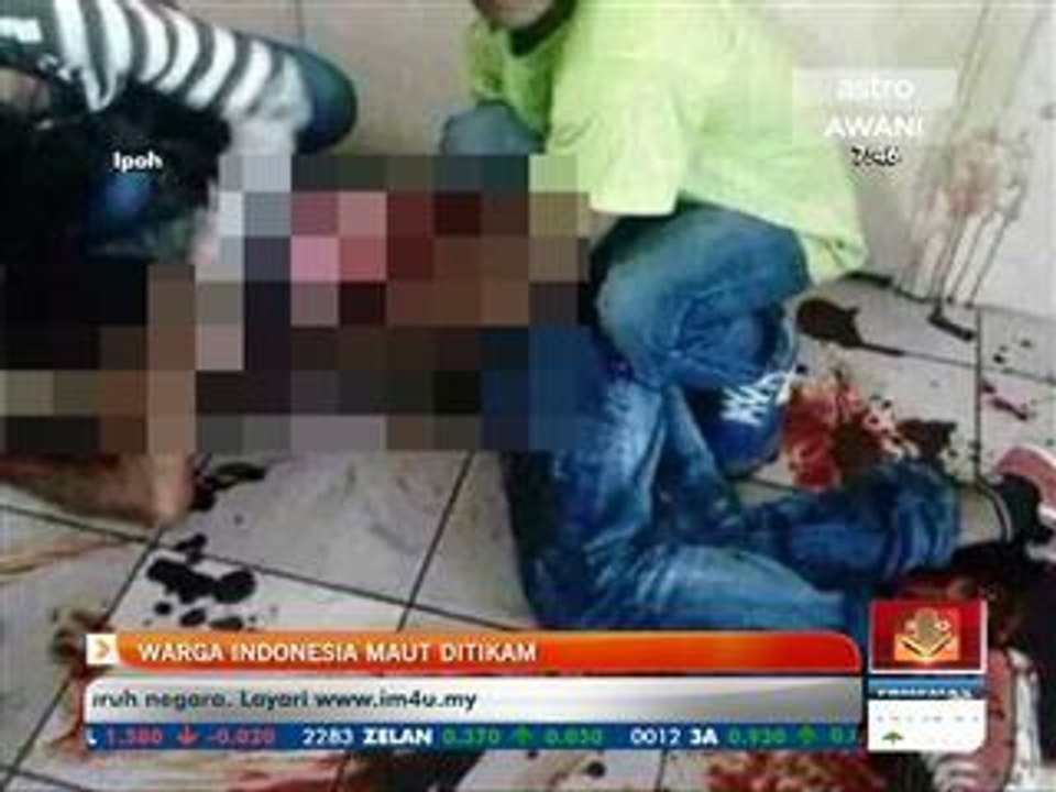 Warga Indonesia maut ditikam