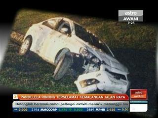 Pandelela Rinong terselamat dari kemalangan jalan raya