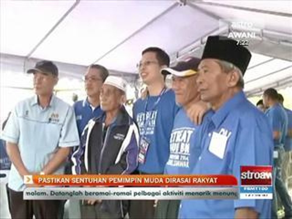 Pastikan sentuhan pemimpin muda dirasai rakyat