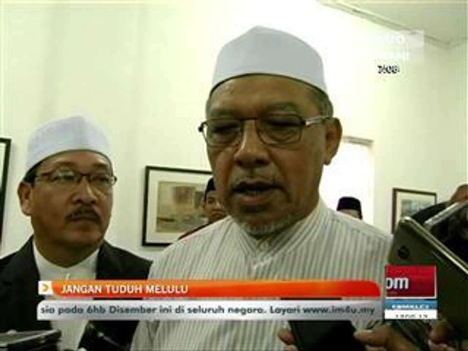 Jangan tuduh melulu