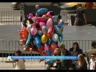 Pedagang sokong usaha rapat hubungan Greece dan Rusia