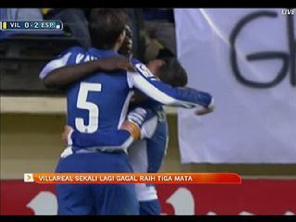 Villareal sekali lagi gagal raih tiga mata