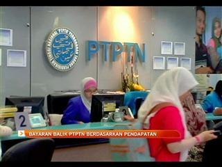 Bayaran balik PTPTN berdasarkan pendapatan