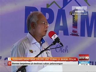 Kerajaan sasar bina 100,000 unit rumah di bawah PPA1M