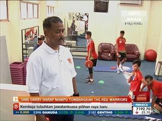 Sime Darby harap mampu tumbangkan The Red Warriors