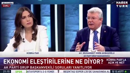 Kübra Par'ın dediği çıktı! AKP'li Akbaşoğlu'nun hesabı yanlış çıktı
