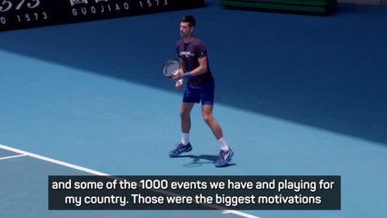 Djokovic says he's had good welcome in Dubai for return