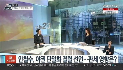 [뉴스초점] 안철수, 야권 단일화 결렬 선언…판세 영향은?