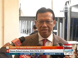 Siaran tv analog berakhir 2020