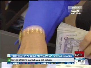 Penarafan (P)A3 sukuk antarabangsa terbitan Malaysia