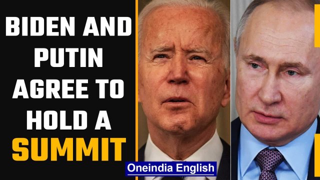 Joe Biden & Vladimir Putin agree ‘in principle’ to meet over Russia-Ukraine crisis | Oneindia News