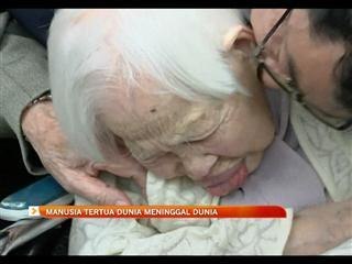 Manusia tertua dunia meninggal dunia