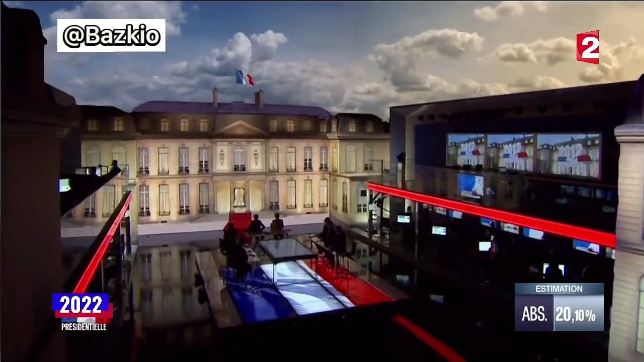 David Pujadas interpelle les équipes d'Eric Zemmour après la diffusion d'un montage vidéo le montrant commenter la victoire du candidat à la Présidentielle 2022
