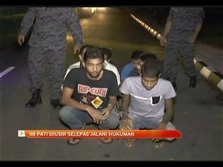 98 PATI diusir selepas jalani hukuman