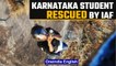 Indian Air Force rescues Karnataka student trapped in Nandi Hills | Watch Video | OneIndia News