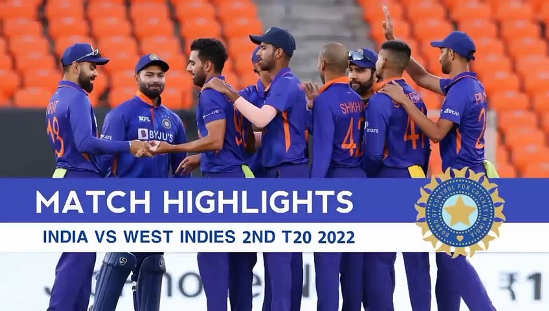 India vs West indies 3rd T20 Highlights 2022 Ind vs WI