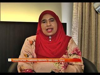 Penetapan tambang baharu bas dan teksi