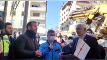 CHP'li milletvekilleri Beyoğlu'nda yıkıma gelen ekiple tartıştı