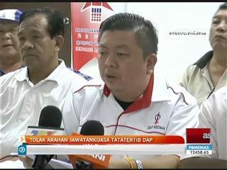 Sembilan ahli DAP Kedah tolak arahan jawatankuasa tatatertib