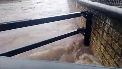 River Don in Sheffield as city remains on flood watch